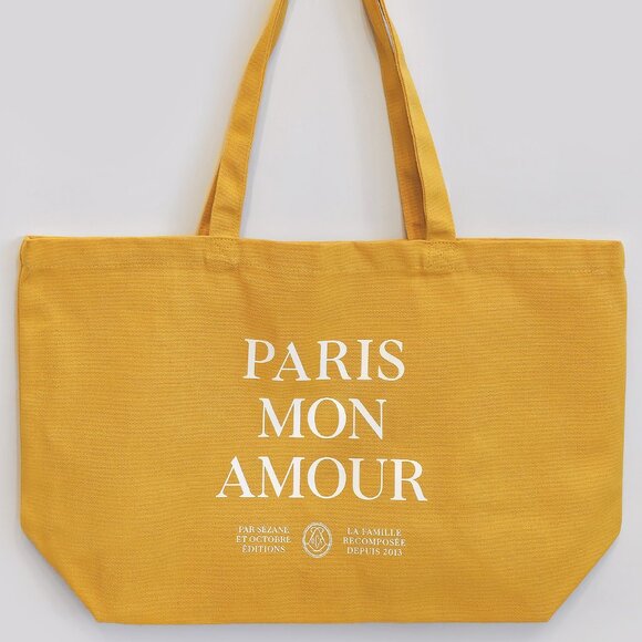 NEW Sezane Paris Mon Amour Tote - Picture 1 of 2